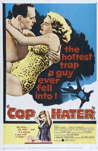 Cop Hater Movie Poster Print, classic film poster on premium paper.