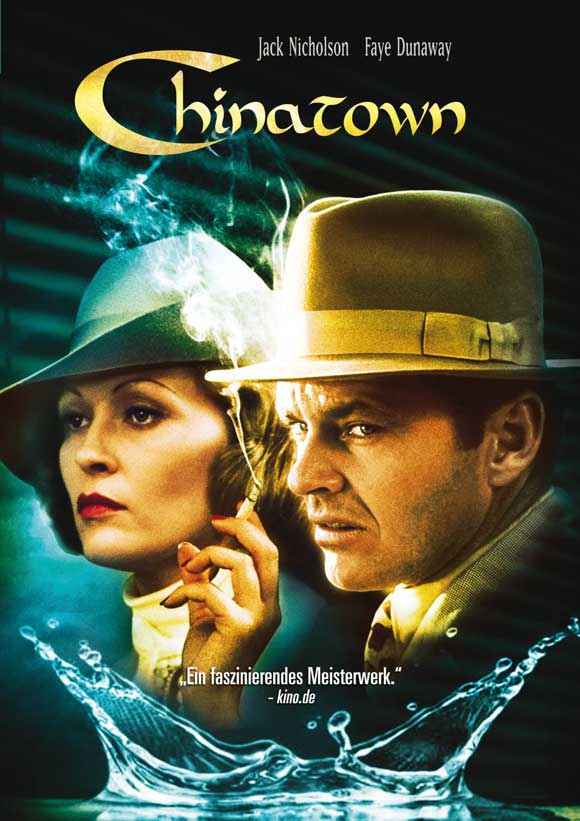 Chinatown Movie Poster Print featuring iconic film imagery