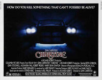 Christine Movie Poster Print featuring the iconic car from the horror film.