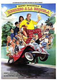 Back to School Movie Poster Print showcasing vibrant colors and design.
