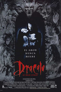 Dracula Movie Poster Print featuring classic horror art