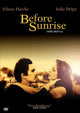 Before Sunrise Movie Poster Print showcasing iconic film romance.
