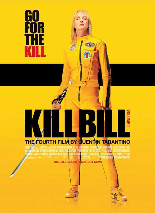 Kill Bill Vol. 1 Movie Poster Print - 11x17