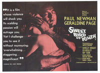 Sweet Bird of Youth Movie Poster Print showcasing classic cinema drama.