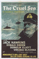 The Cruel Sea Movie Poster Print showcasing naval warfare and ocean power.