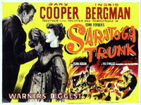 Saratoga Trunk Movie Poster Print showcasing classic film art.