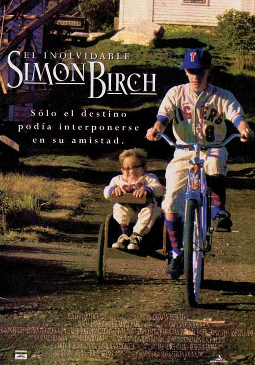 Simon Birch Movie Poster Print showcasing a heartfelt film theme.