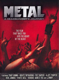 Metal: A Headbanger's Journey Movie Poster Print in vibrant colors.