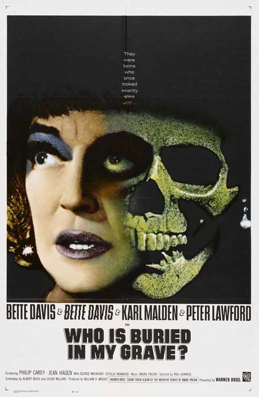 Dead Ringer Movie Poster Print featuring a classic film design.