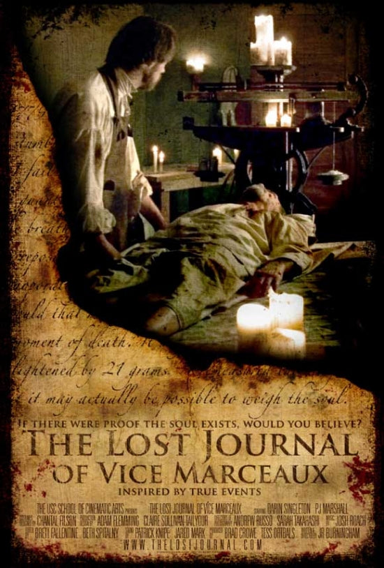 The Lost Journal of Vice Marceaux movie poster featuring vibrant imagery.