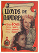 Lloyds of London Movie Poster Print showcasing classic film art.