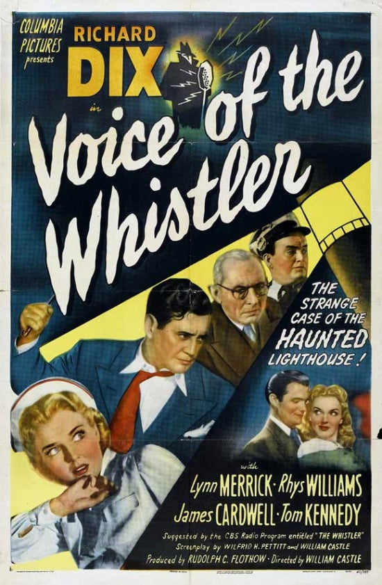 Voice of the Whistler Movie Poster showcasing suspenseful cinematic art.