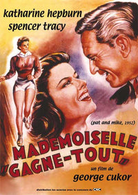 Pat and Mike Movie Poster Print showcasing classic film art.