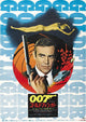 Goldfinger Movie Poster Print featuring iconic James Bond imagery.