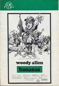 Bananas Movie Poster Print showcasing classic comedy art