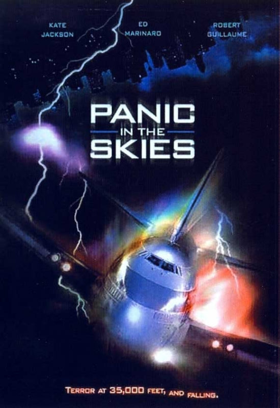 Panic in the Skies Movie Poster Print showcasing cinematic adventure.