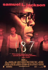 One Eight Seven Movie Poster Print featuring striking imagery.