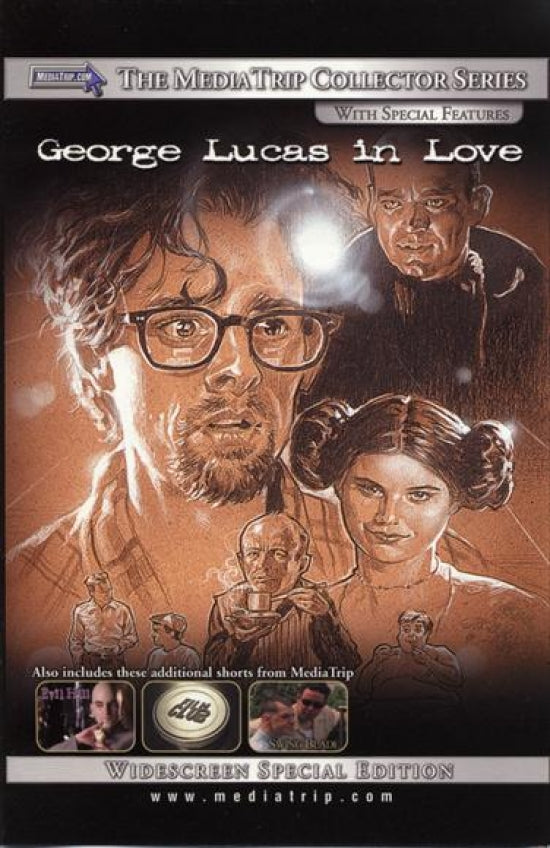 George Lucas in Love Movie Poster Print showcasing cinematic creativity.
