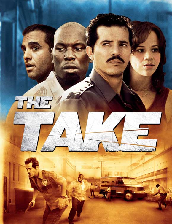The Take Movie Poster Print showcasing vibrant film art.