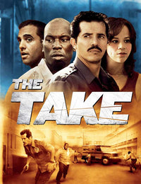 The Take Movie Poster Print showcasing vibrant film art.