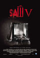 Saw V Movie Poster Print featuring iconic horror imagery.