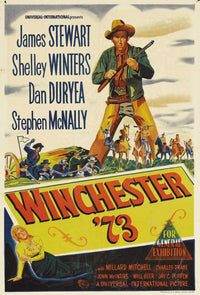 Winchester '73 Movie Poster Print showcasing classic Western film art.