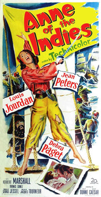 Anne of the Indies Movie Poster Print showcasing adventure and cinematic history.