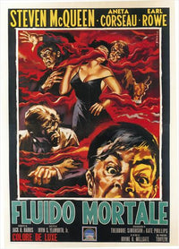 The Blob Movie Poster Print (27x40) | Classic Horror Art