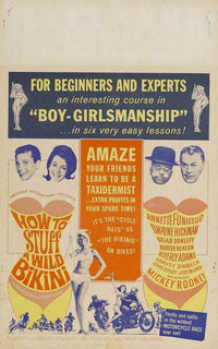 How to Stuff a Wild Bikini Movie Poster Print