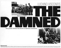 The Damned Movie Poster Print showcasing classic horror film artwork.