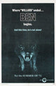 Ben Movie Poster Print showcasing classic film art.