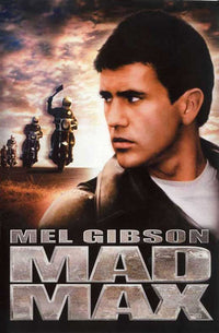 Mad Max Movie Poster Print showcasing dystopian artwork.