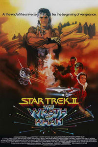 Star Trek: The Wrath of Khan movie poster print