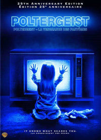 Poltergeist Movie Poster Print featuring iconic horror film imagery.