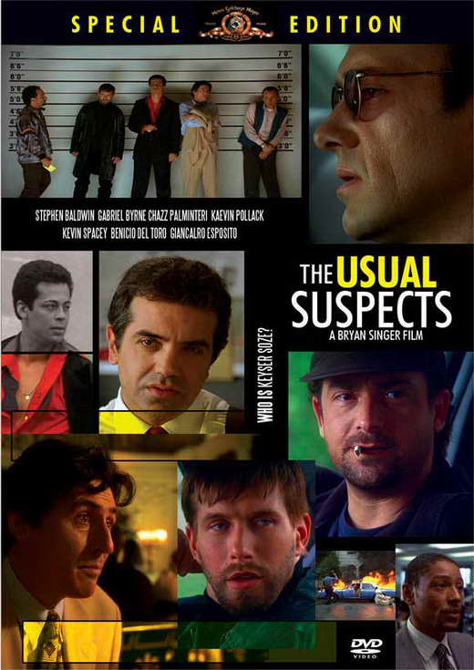 The Usual Suspects Movie Poster Print showcasing cinematic art.