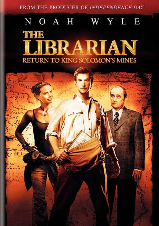 The Librarian Movie Poster Print showcasing adventure and intrigue.
