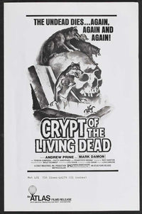 Crypt of the Living Dead Movie Poster Print showcasing horror cinema art.