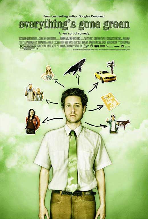 Everything's Gone Green Movie Poster Print showcasing vibrant colors.