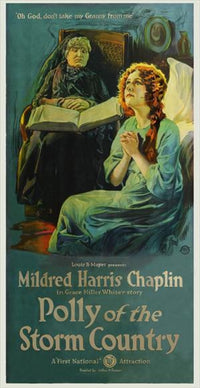 Polly of the Storm Country Movie Poster Print showcasing classic film art.