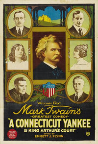 A Connecticut Yankee in King Arthur's Court Movie Poster Print showcasing classic literature.