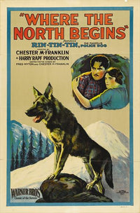 Where the North Begins Movie Poster Print showcasing adventure and exploration.