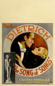 The Song of Songs Movie Poster Print showcasing vibrant colors and design.
