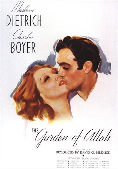The Garden of Allah Movie Poster Print showcasing classic film art.