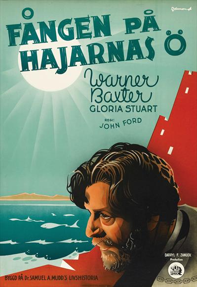The Prisoner of Shark Island Movie Poster Print showcasing classic film art.