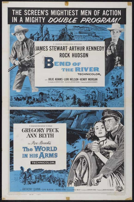 The World in His Arms Movie Poster Print featuring classic cinematic art.