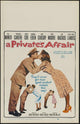 A Private's Affair Movie Poster Print showcasing vibrant imagery.