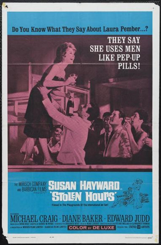 Stolen Hours Movie Poster Print showcasing dramatic cinematic artwork.