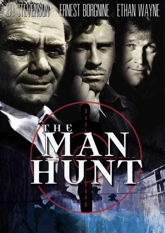 Man Hunt Movie Poster Print featuring thrilling cinematic art.