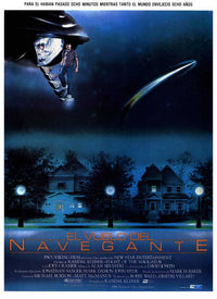 Flight of the Navigator Movie Poster Print featuring vibrant colors and iconic design.
