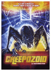 Creepozoids Movie Poster Print showcasing horror film artwork.